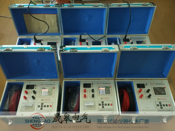 苏华建设集团采购上海晟皋电气SGZZ-10A直流电阻测试仪