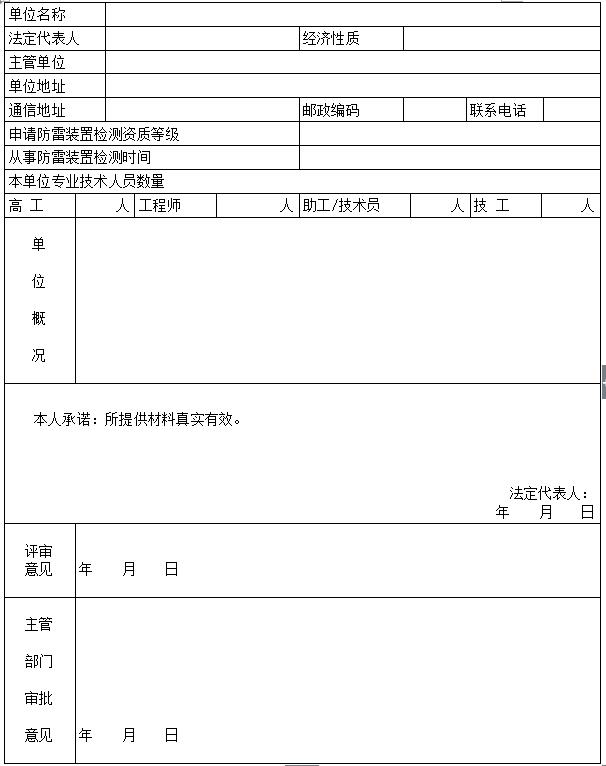 防雷装置检测资质管理办法-晟皋电气